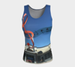 Fitted Tank for women: Music Design (Long), Front