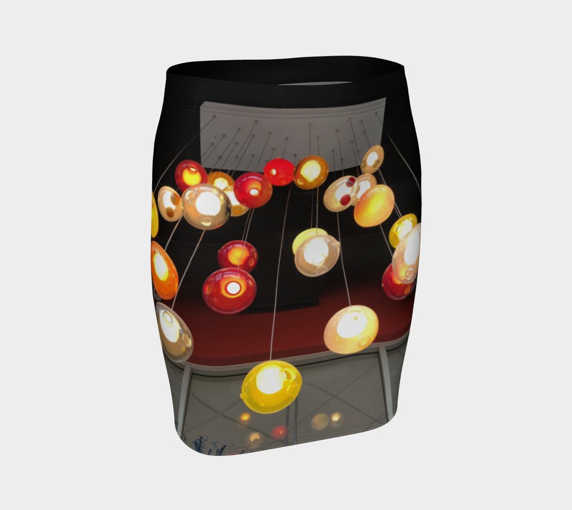 Fitted Skirt for Women with our Lighting Picture, Front