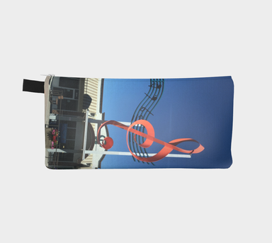 Pencil Case, Custom Designed Bag with our Music Picture