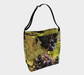 Day Tote with our Fall Grapes Design, Front View