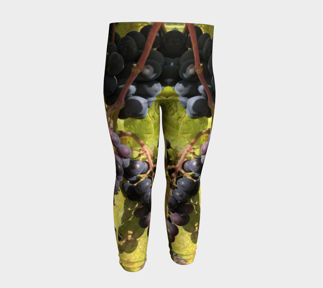 Baby Leggings for Children with: Fall Grapes, 3 year old, front