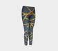 Youth Leggings for girls with: Geometric Design, 6-7 years, Front