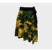 Wrap Skirt for Women with our Yellow Lily Picture, Back