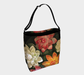 Day Tote with our Flower Bowl Design, Front