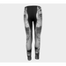 Youth Leggings for girls with: Water Glass Design, 10-12 years, back