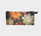 Pencil Case, Custom Designed Bag with our Flower Bowl Picture, Front