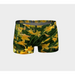 Short for Women: Yellow Lily Design, Front