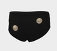 Cheeky Briefs, Women's Underwear, Moon at Night Design, Back