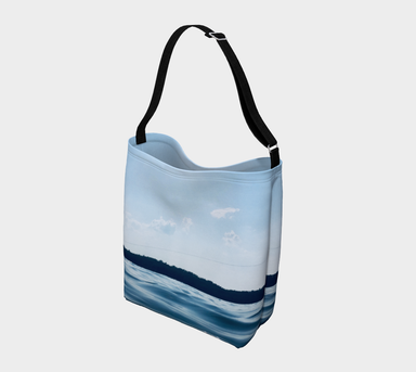 Day Tote with our Blue Lake Design