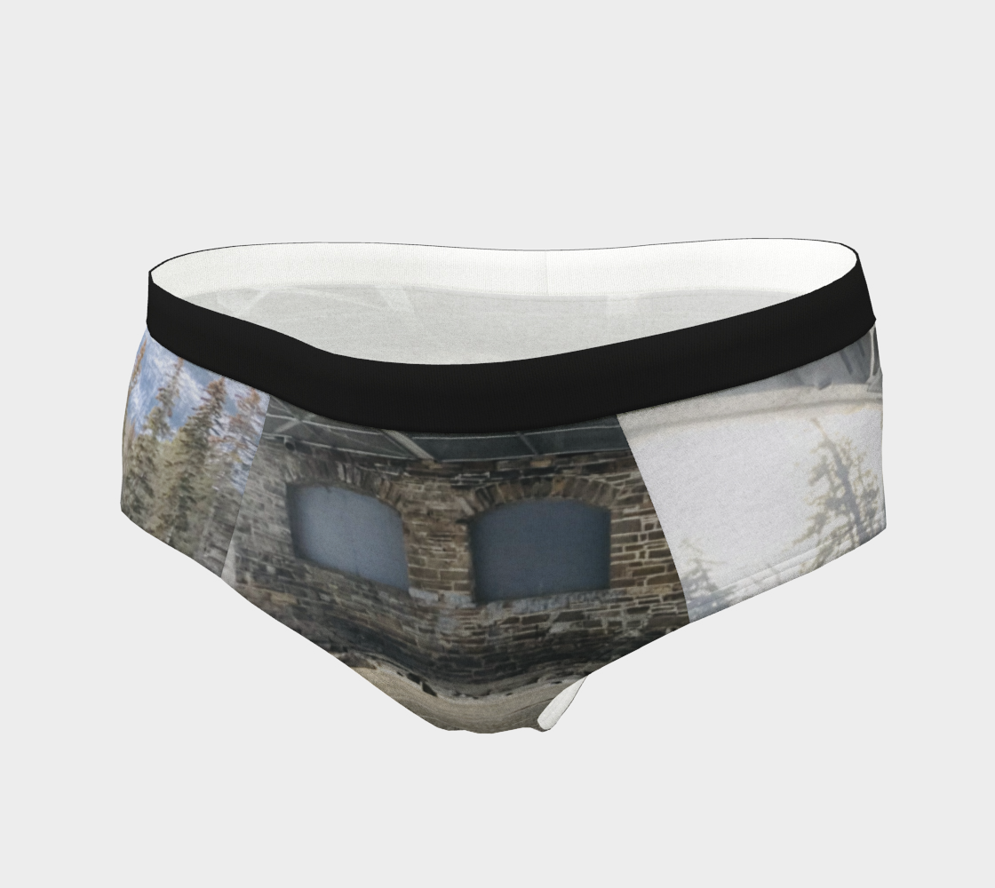 Cheeky Briefs, Women's Underwear, Under the Bridge Design, Front