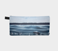 Pencil Case, Custom Designed Bag with our Blue Lake Picture, Back