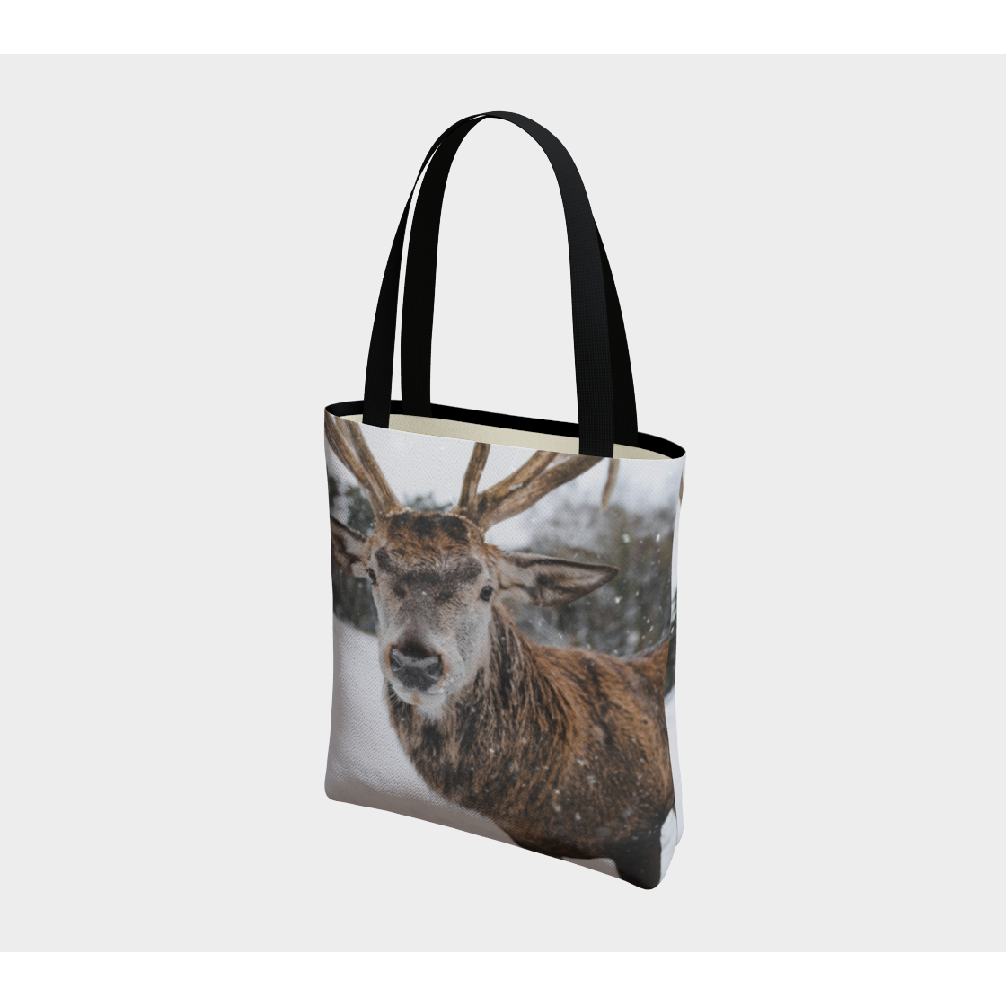 Tote Bag for Women with: I'm a Deer Design, Inside Peak